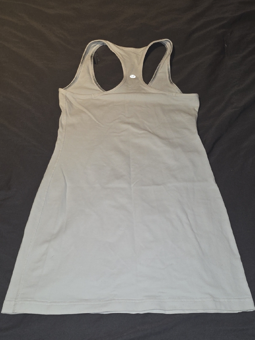 Lululemon White Racerback Tank